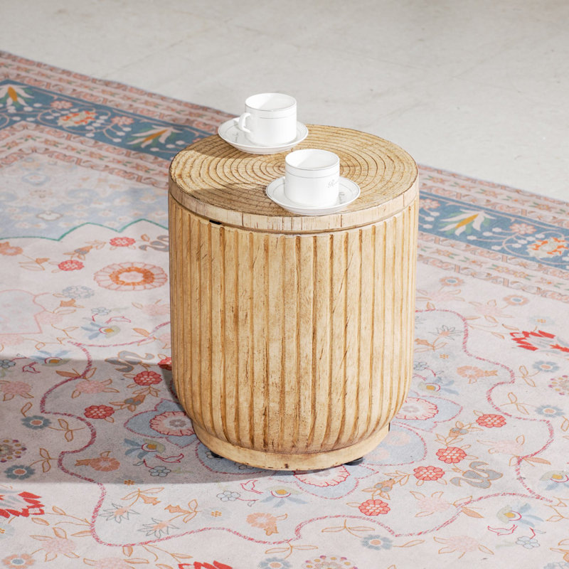 Round Outdoor Side Table , 14.56 " W 14.56 " D