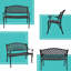 Banc de jardin en aluminium Nadal-404112315