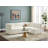Enso Velvet L-Shaped Sectional Reversible-1552648003