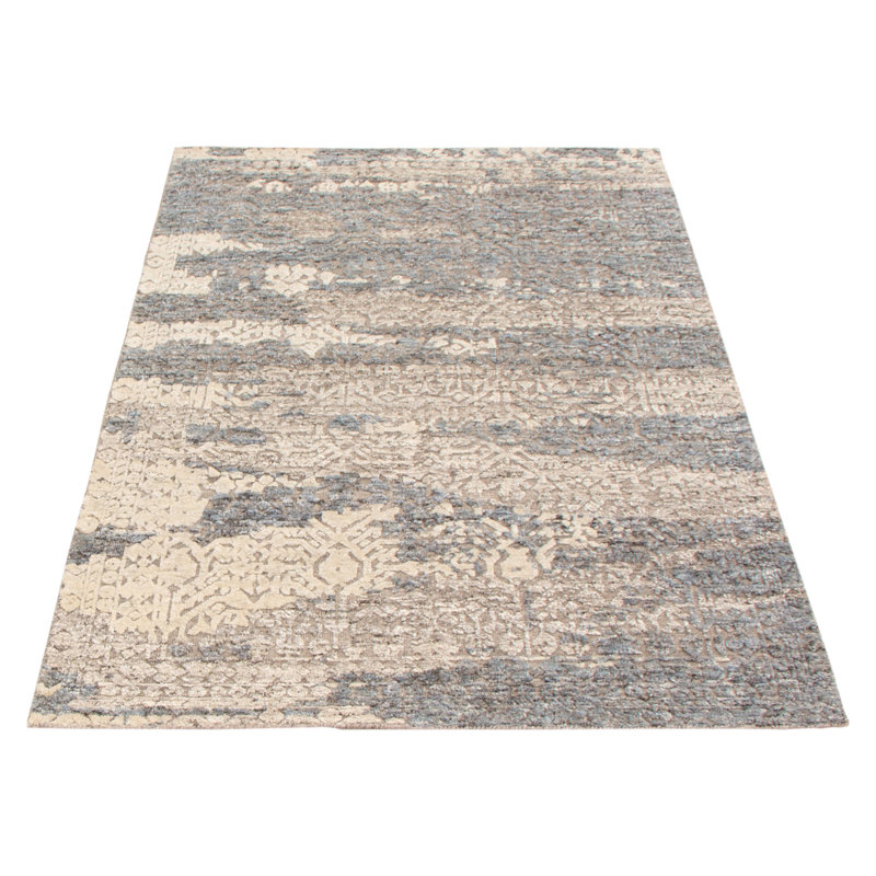 Tapis taupe gris Loreto 5 pi 1 po x 7 pi 8 po