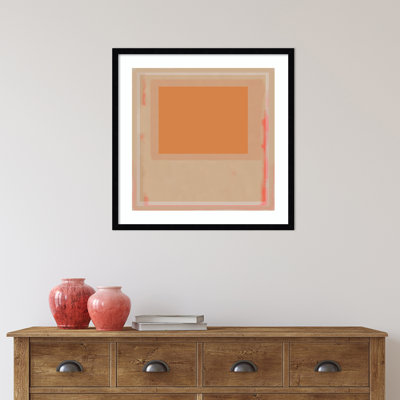 Pastel Geometry 26 by Wiktor Wood Framed Wall Art Print