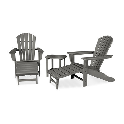 POLYWOOD Palm Coast Ultimate Adirondack 3-Piece Set