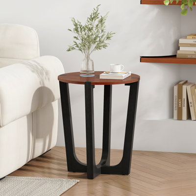 Table d'appoint en bois d'acacia massif
