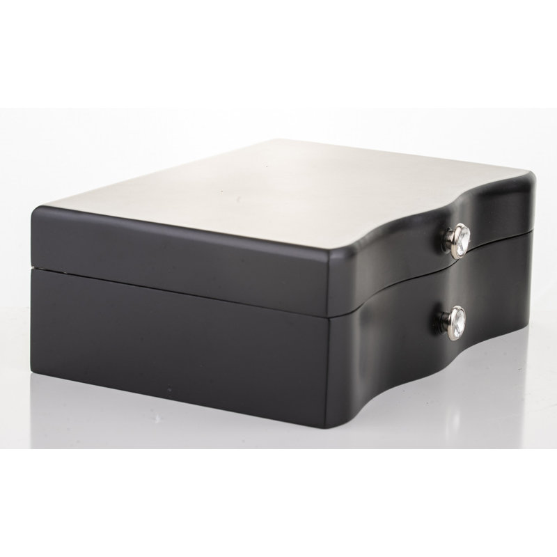 Wood Jewelery Box + Drawers