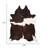 Abhinav Cowhide Animal Print Indoor Rug-94565358