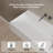 MonBlari 34" X 18" Rectangle Solid Surface Wall Mounted Bathroom Sink Matte White-133356777-127146924