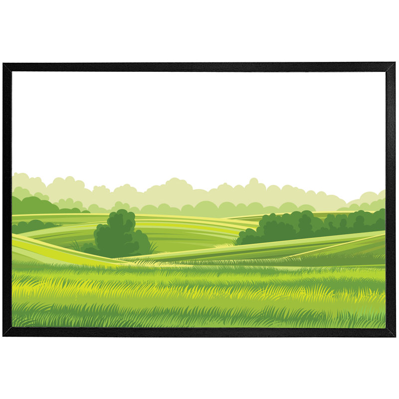 Valmont Single Picture Frame Print, Black Framed, 61cm H x 91cm W x 4cm D