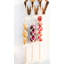 Panier à fruits suspendu - Panier boho pour le rangement de pommes de terre, d'oignons et de fruits - Décoration murale boho pour la cuisine - Panier mural en macramé - lot de 3