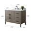 Meuble-lavabo simple 42 po avec plateau en marbre-94811316-94811307