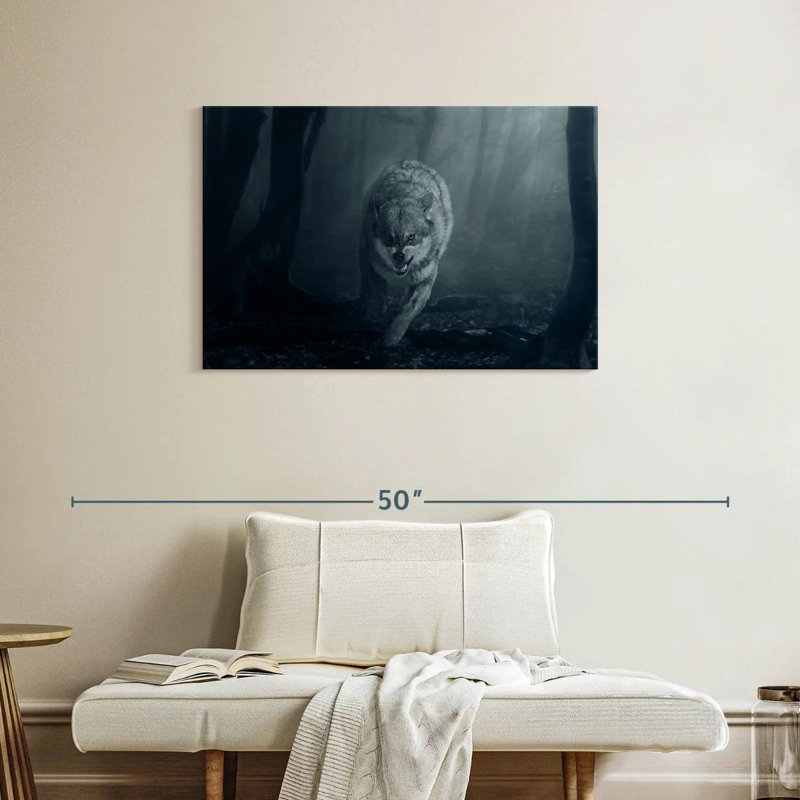 Mad Wolf, 24" H x 36" W