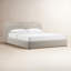 Lit plateforme tapissier Paola beige Napa-1649529162-1649529167
