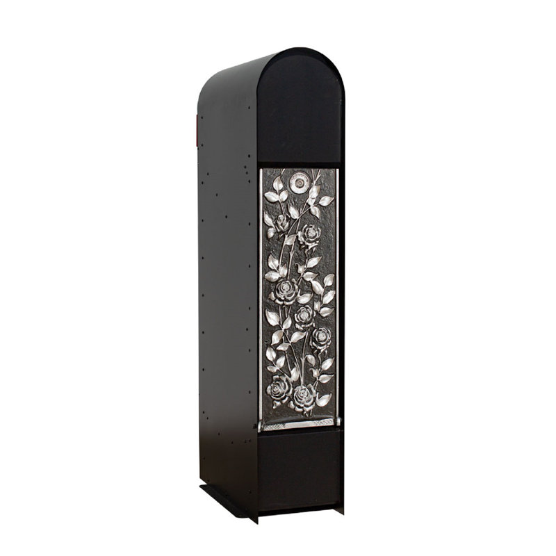 Boîte aux lettres murale verrouillable, Argent