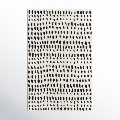 Dey Hand-Woven Geometric Wool Rug