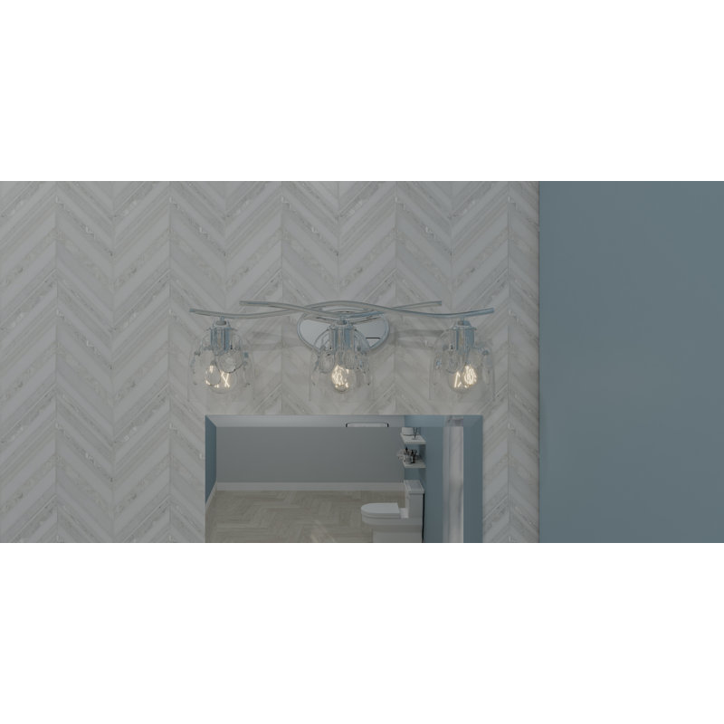 Éclairage pour meuble-lavabo à 3 lumières Alianah