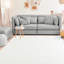 Tapis blanc avec accents Zed-1024291289