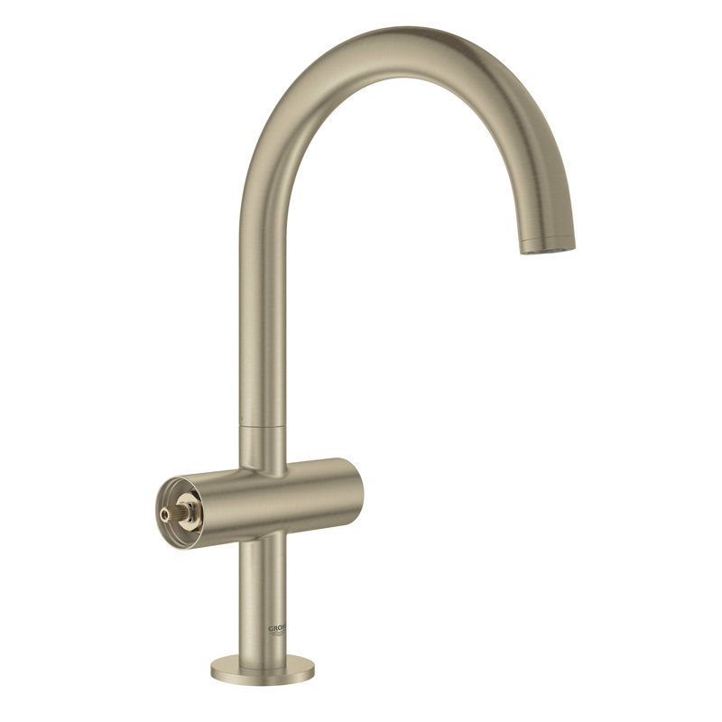 Atrio® New Single Hole Bathroom Faucet, Brushed Nickel Infinity