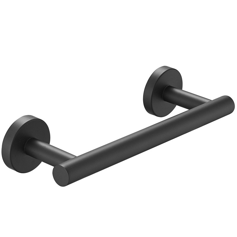 Barre à serviettes murale 4,5 "pour salle de bain Kitchen, Noir, H 3,03 po x L 9,15 po x P 3,03 po