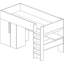 Azure European Single (90 X 200 Cm) High Sleepers with Storage Included with Desk Included