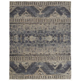 Palomar Wool Oriental Area Rug in Blue