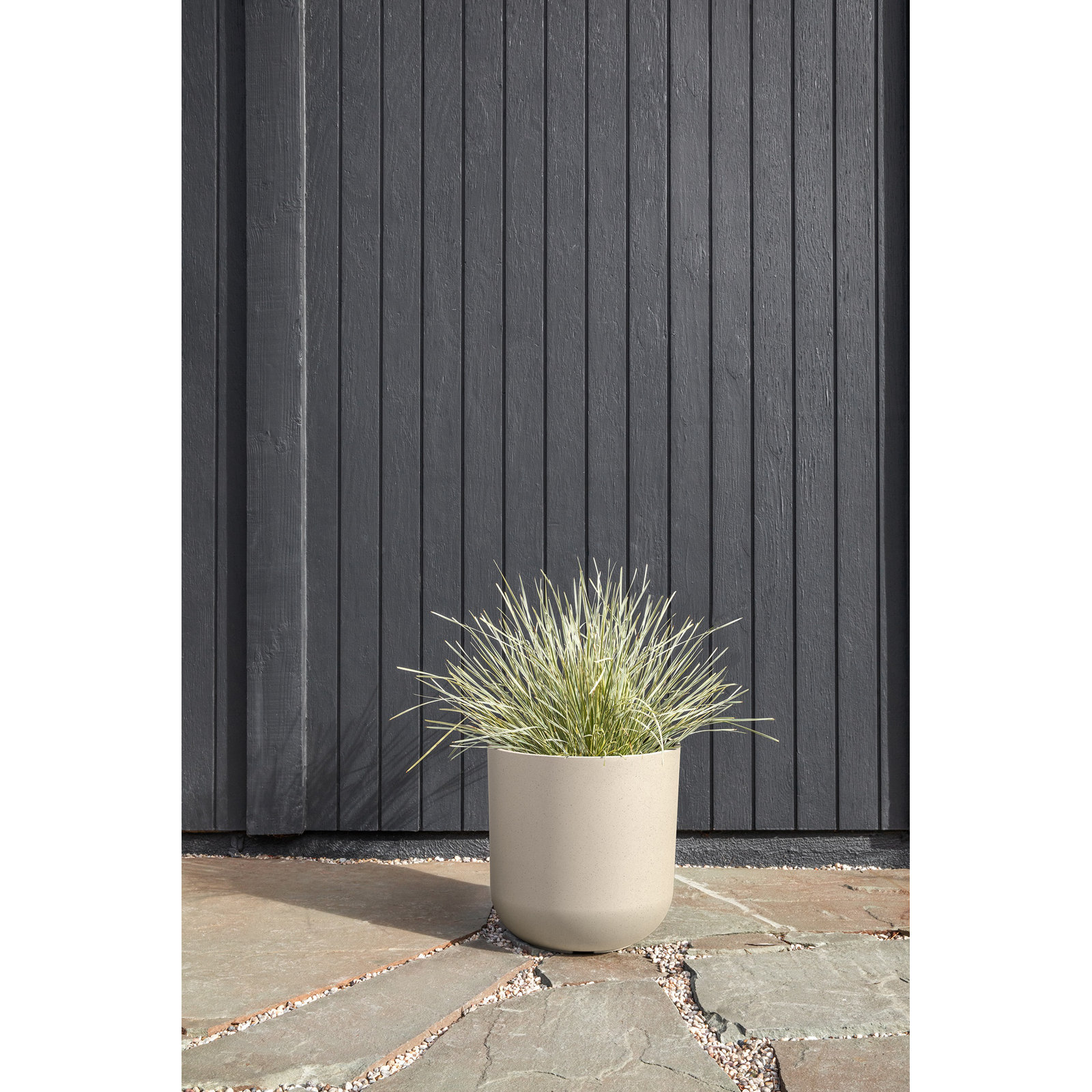 Pure Series Planter, 1, 15.25" H x 15" W x 15" D, Sand