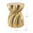 D14x18.5" Gold Magnesium Accent Table