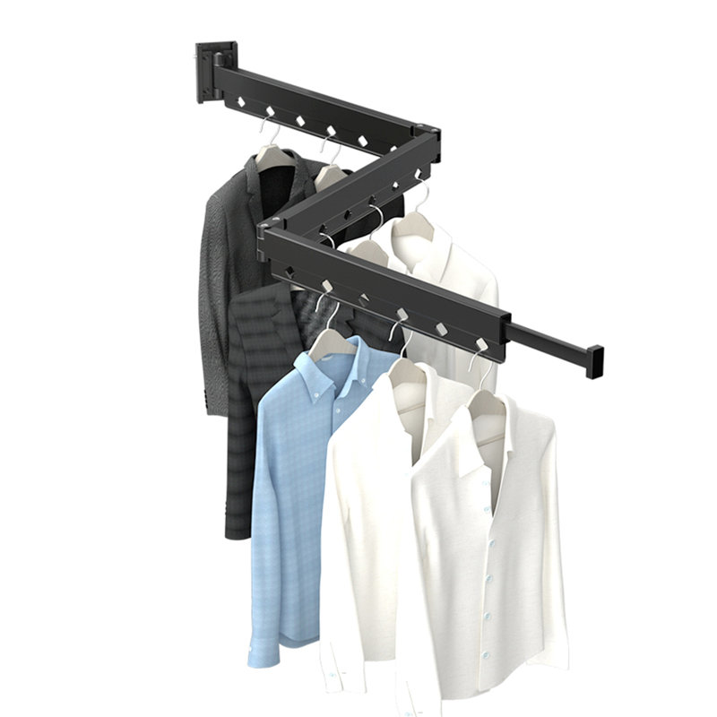 Garnetta Aluminum Adjustable Clothing Rack