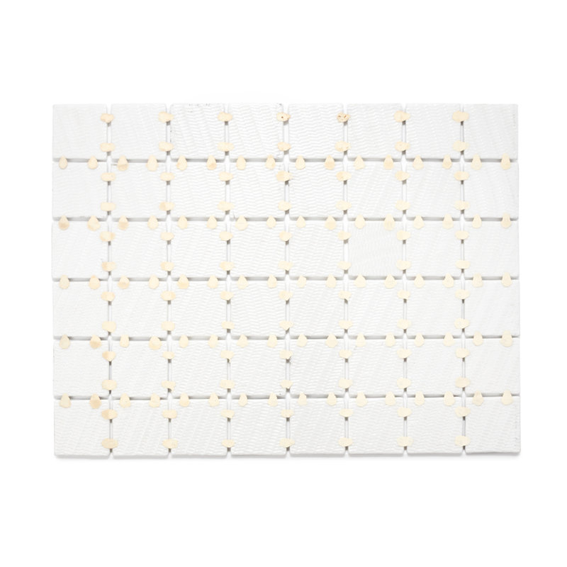 Eterna Square 12" x 12" Glass Mosaic Wall & Floor Tile