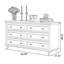 Buffet décoratif blanc en bois massif-238333873