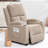 30.71'' Comfortable Modern Recliner with Push-Back Mechanism, and Cup Holders-1804988049