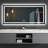LED Lighted Bathroom Mirror: Front and Backlit, Tempered Glass, 3 Colours, Dimmable, CRI 90+, Defog-1555352083
