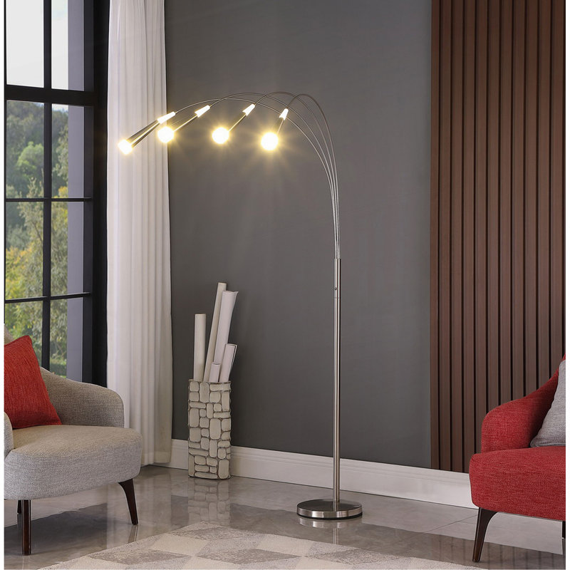 Lampe sur pied à DEL 72 po Kiery