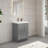 23.62'' Single Bathroom Vanity with Top-67996152