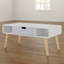 Cahoon Four Leg Coffee Table with Storage