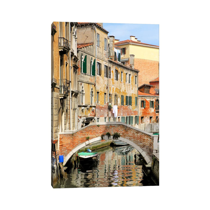 Venice View II by Golie Miamee - Wrapped Canvas Panoramic Print, 66.04 cm H x 45.72 cm W x 3.175 cm D