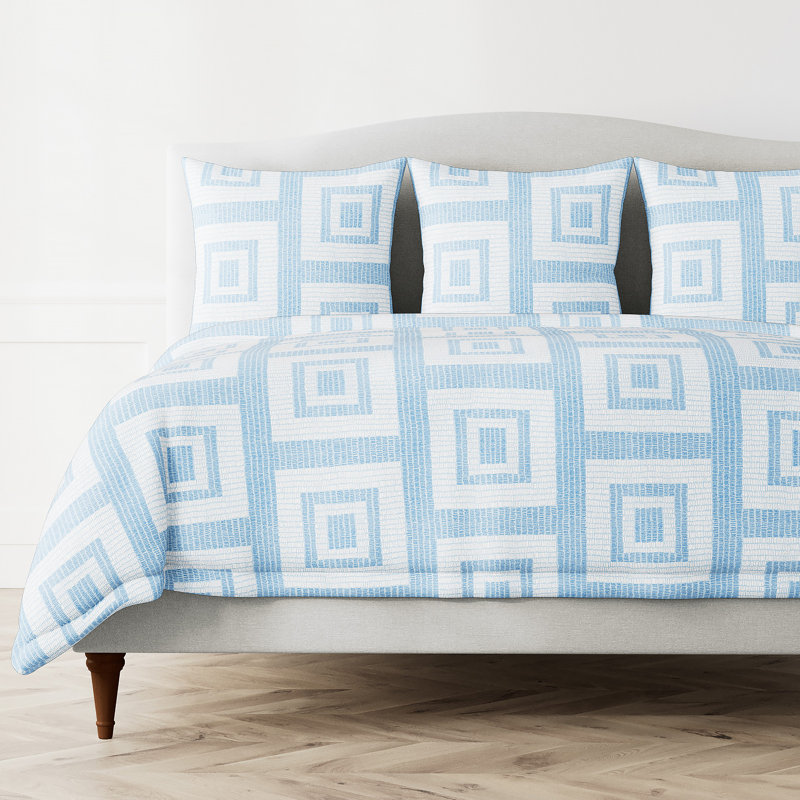 Ann Gish Duvet Cover, Blue, King Duvet Cover