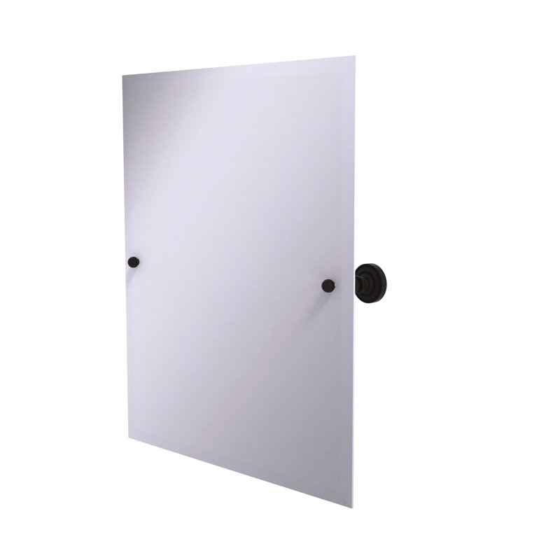 Miroir rectangulaire inclinable 21 "x 26" Dottingham, Bronze huilé