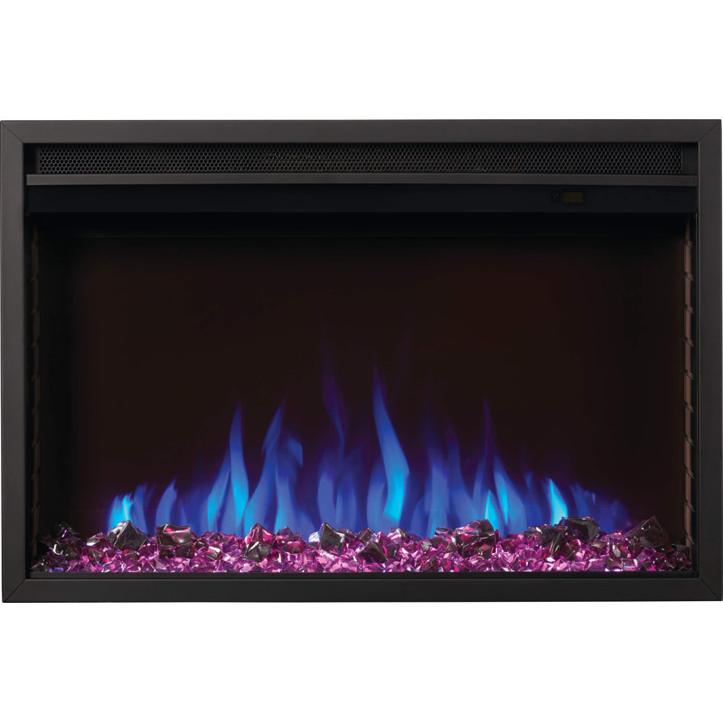 Electric Fireplace Insert, 20.25" H x 30" W x 7.75" D
