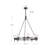 Lucian 8 - Light Wagon Wheel Chandelier-88778556