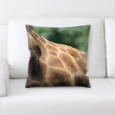 Wooton Giraffe Throw Pillow