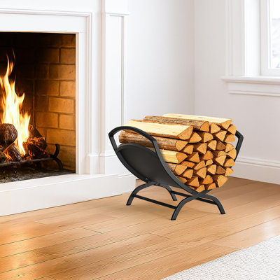 40.5cm W Metal Log Rack