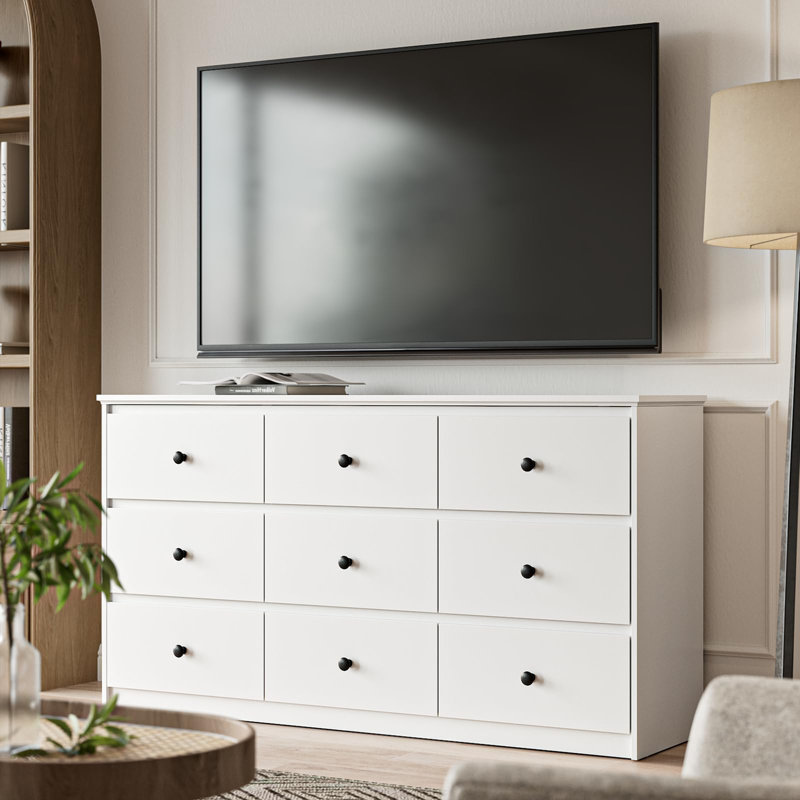 Commode Burdge, Blanc