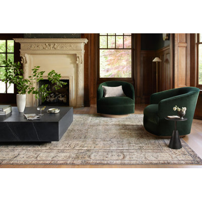 Tapis antique / sauge Loloi Margot CloudPile