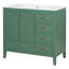 Meuble-lavabo 36 po avec comptoir en céramique, armoire et tiroirs-1172940404