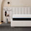 Matelas pour grand lit 12 po - Mousse douce cuivrée avec support en H et couches à mémoire de forme ventilée en gel marbré 2 po-645697524