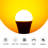 100-Watt A19  Non-Dimmable LED Light Bulb in Yellow (2000K) E26/Medium (Standard) Base