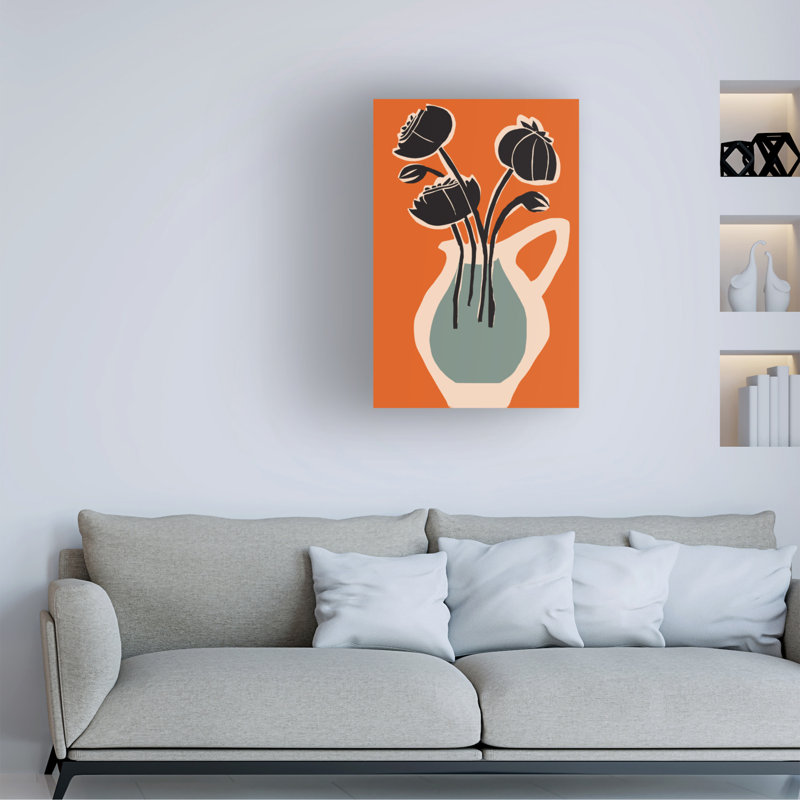 Art sur toile de bolognaise rétro bolus no 2, H 19 po x l 12 po