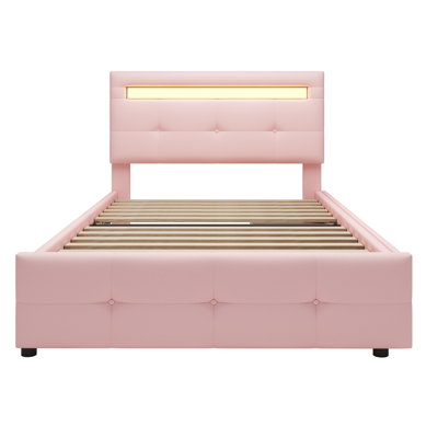 Barbare Upholstered EU Single - 90 X 200 Cm Storage Bed