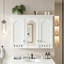 Armoire murale avec tablettes réglables-129424067