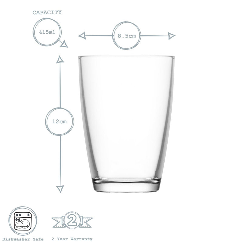415ml Highball Glass, 12