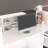 55.1'' W Reception Desk With Locking Drawer